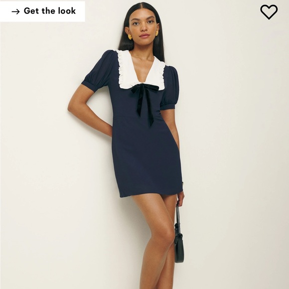 Reformation Dresses & Skirts - Reformation Kaylia dress size 2 with tags midnight color
